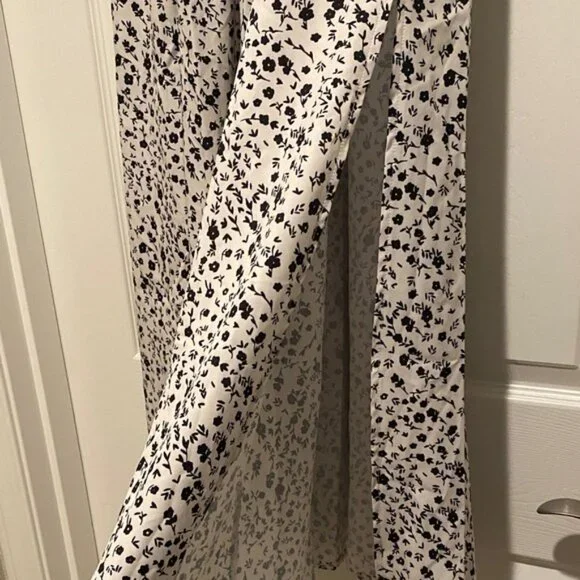 Black and White Maxi Skirt - Picture 6 of 7